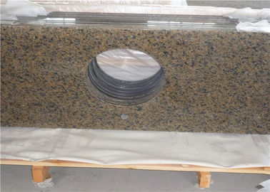 Chiny Zlewozmywakowa wycinanka z prefabrykatów Łazienka Vanity Tops Tropical Brown Granite dostawca