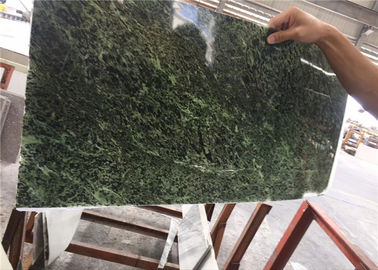 Chiny Naturalny zielony marmur Ultra cienki kamień Łatwa konstrukcja do panelu ściennego dostawca