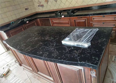Chiny Veins Luxury Quartz Prefab Kamienne blaty na stół do kuchni dostawca
