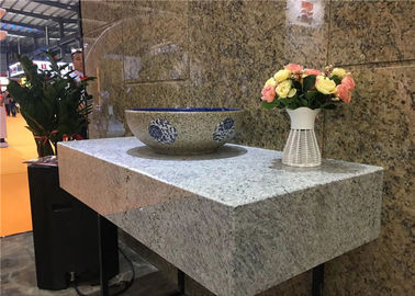 Chiny Granitowe blaty łazienkowe Kashmir White Granite Premade For Five Start Hotel dostawca