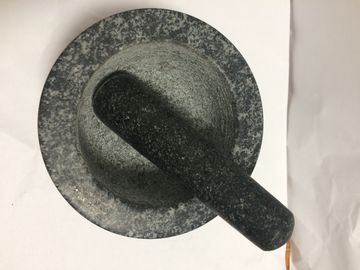Chiny Kamień naturalny granitowy moździerz i tłuczek do kuchni narzędzia do mielenia przyprawy przyprawy dostawca
