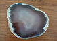 Natural Colour Polished Agate Slices, Stone For Crafts Gold Coast Coasters dostawca