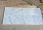 Dostosowane białe marmury z naturalnego kamienia Carrara płytek polerowanej powierzchni dostawca