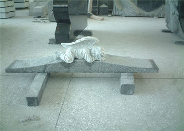 Chiny Hand Rzeźbione Typ Kid Angel Nagrobek i Pomnik Szary Granit Big Color Range dostawca