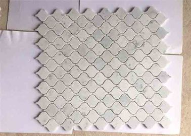 Chiny 12 &quot;X24&quot; Marmurowa mozaika kamienna mozaika Carrara White Polished Surface dostawca