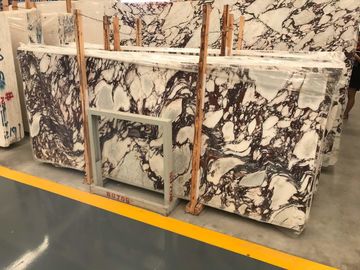 Chiny Luksusowy Breccia Violetta Marmurowy Kamień Naturalny I Dachówka Hotelowy ścienny dekoracja panel dostawca