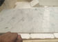 Białe płytki z naturalnego kamienia, polerowane włoski Carrara, białe marmurowe płytki podłogowe dostawca
