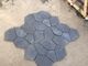 Black Slate Natural Stone Tiles Back Mesh Machine Cut Slate Floor Płytki podłogowe dostawca
